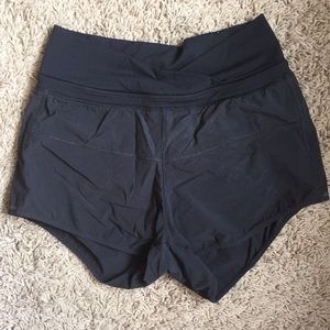 Black lululemon shorts